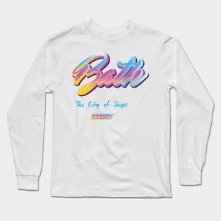 Bath - Maine Long Sleeve T-Shirt